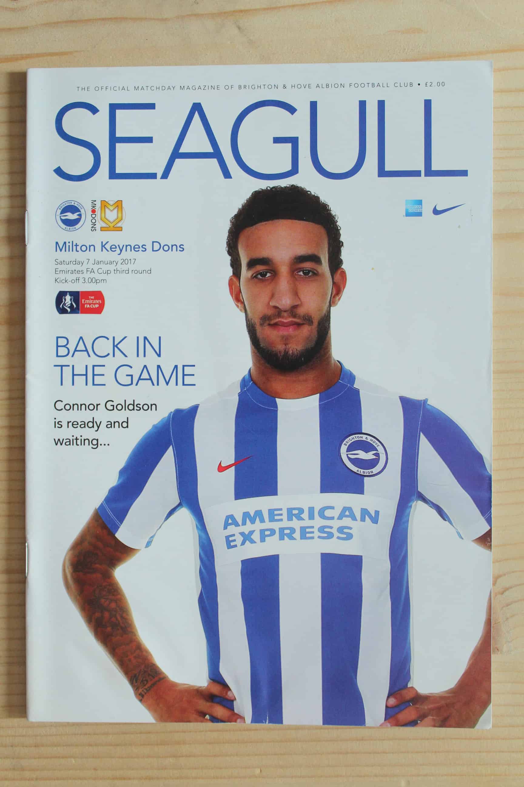 Brighton & Hove Albion FC v MK Dons (Milton Keynes Dons)